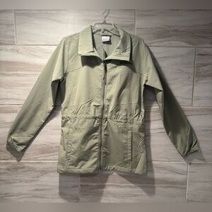 Women’s Columbia Vista Hills Water Repellent Olive Green Zip Up Jacket  M NWT